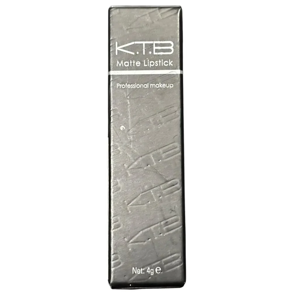 K.T.B. Matte Lipstick – Natural 49 • Velvety Semi‑Matte • Professional Finish